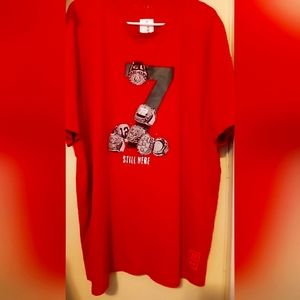 Under Armour Red Superbowl Rings T-shirt